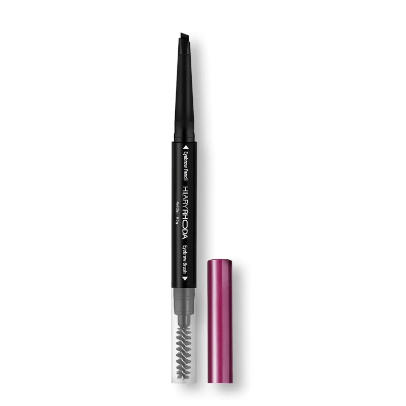 Hilary Rhoda Brow Artist Eyebrow Pencil Dual-Ended (Black, Shade 01) | Waterproof & Smudge-Proof Brow Definer | Natural Finish | Long-Lasting & Easy to Apply – 0.3g thumbnail 7
